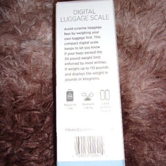 Travel Smart Digital Luggage Scale Black New - Picture 2 of 2